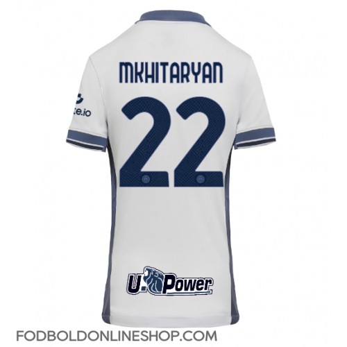 Inter Milan Henrikh Mkhitaryan #22 Udebanetrøje Dame 2024-25 Kortærmet